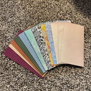 NEW Assorted Leather Sheets - Multi-Color Pack